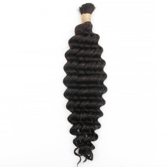 Deep Wave Bulk Human Hair Extensions