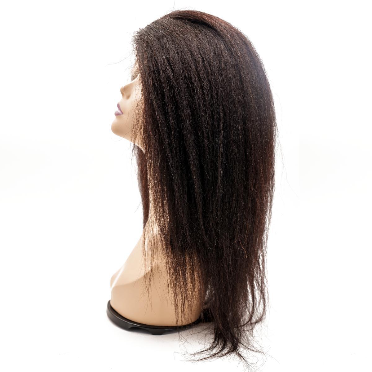 Kinky Straight Skin Polyurethane Medical Wig